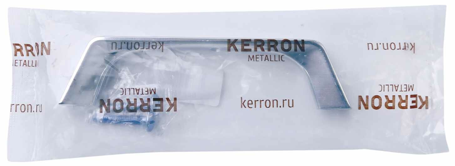 Ручка-скоба Kerron S-2460 103 мм ЦАМ цвет хром - фото №3