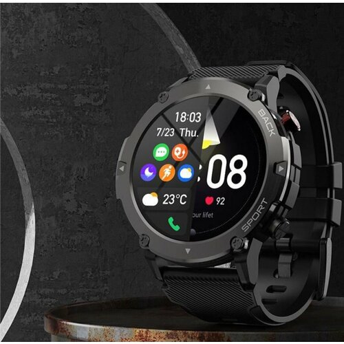 Умные часы C21 44 мм черные 147800₽