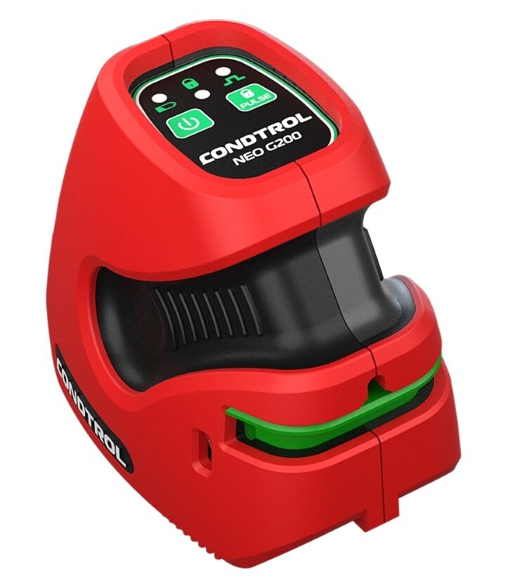 Лазерный нивелир CONDTROL NEO G200 - зеленый лазер 1-2-126 (магнитный держатель переходник с 5/8’’ на 1/4’’ кабельная стяжка)