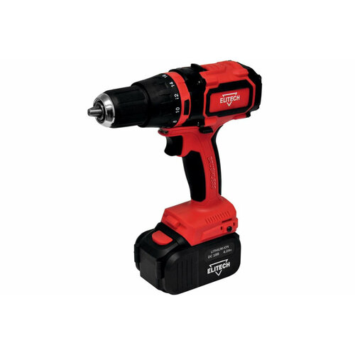 Аккумуляторная ударная дрель-шуруповерт 2х40Ач ДА 18УБЛ2 191609 Elitech 19156₽