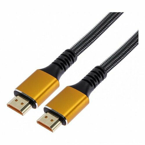 Кабель HDMI-HDMI ver. 2.1 (8K) 2 м кабель hdmi at5941 ver 2 0 красно золотой м м 2 метра