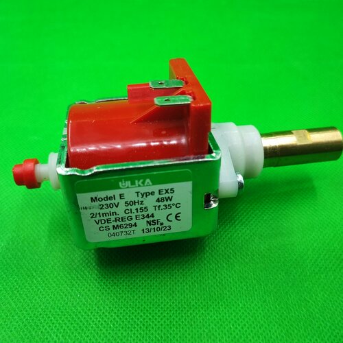 Насос вибрационный ULKA EX5 для кофеварок и кофемашин помпа 48W o_Q072B 2430₽