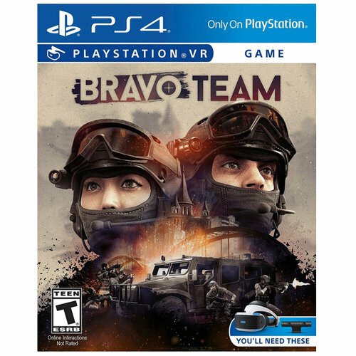 Игра для PlayStation 4 Bravo Team VR РУС Новый игра robinson the journey vr для playstation 4