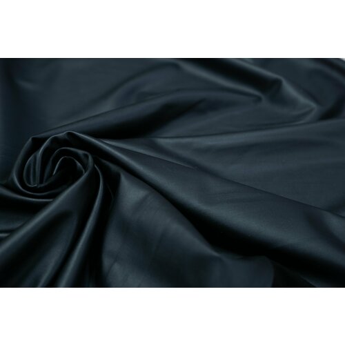 Трикотаж черный с накатом под кожу