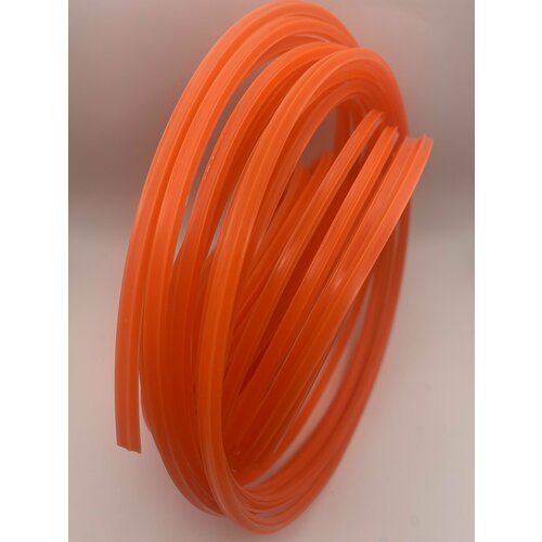 B0119-1 Леска для триммера 5,0 мм*15 м (сечение-звезда), разные цвета.