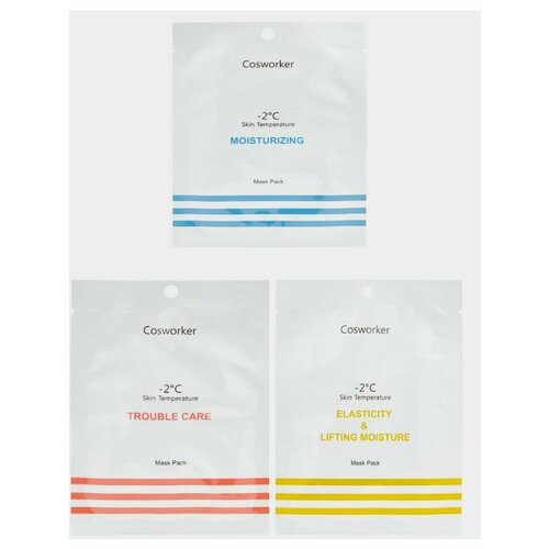 Набор масок skin temperature COSWORKER