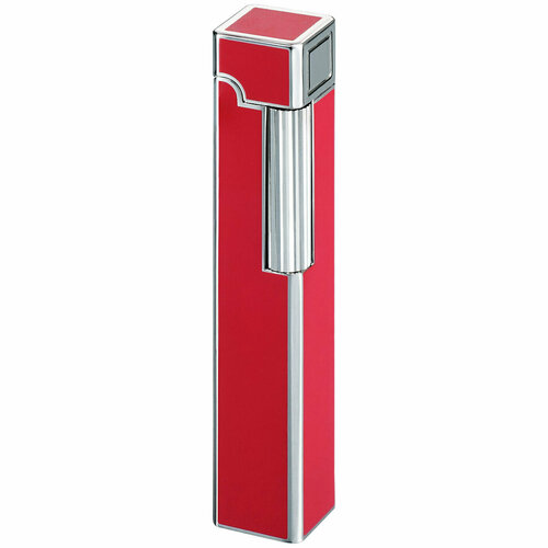 Зажигалка газовая WINDMILL Square Dia Silver Red Lacquer зажигалка джек дэниэлс с бутылкой газовая цвет серебро