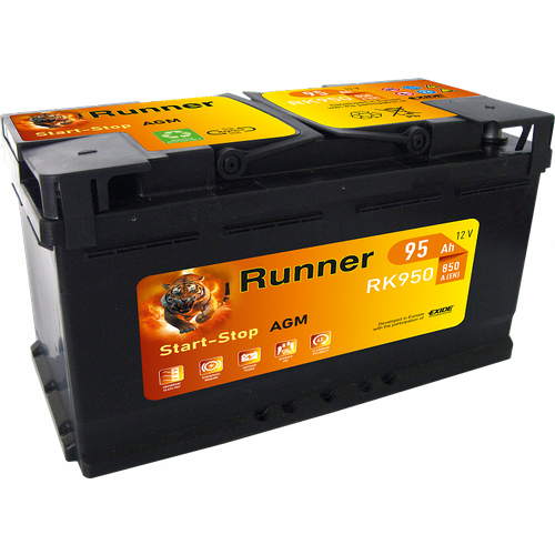 Runner AGM 95 Ah 850A RK950 ОП (353х175х190) L5 353x175x190