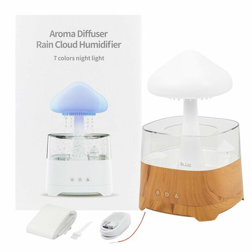 Светильник-увлажнитель воздуха Гриб EL15 CH08S-2wood 442000₽