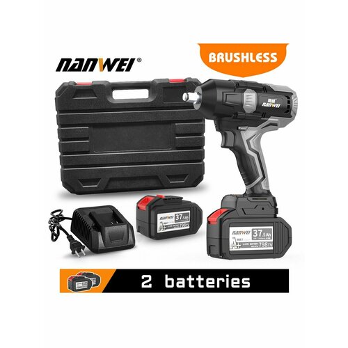 NANWEI 21В Электрическая аккумуляторный 600N гайковерт 75ah 10109₽