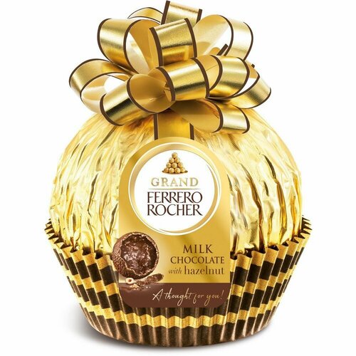 Фигурный шоколад Grand Ferrero Rocher, 125 г