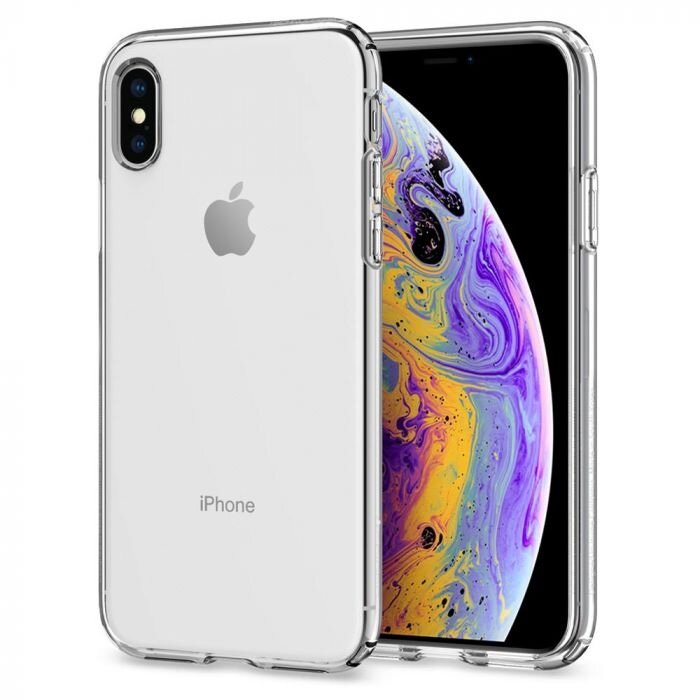 Чехол SPIGEN для iPhone X / XS - Liquid Crystal - Кристально-прозрачный - 063CS25110