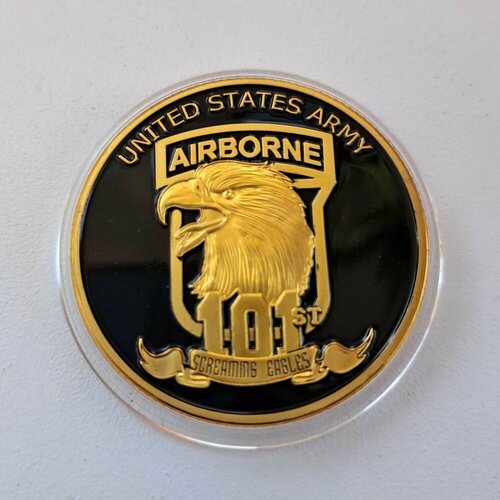 Жетон монета Орел AIRBORNE USA ARMY клуб нумизмат монета 28 стюберов эмдена серебро чеканка 1624 37 гг