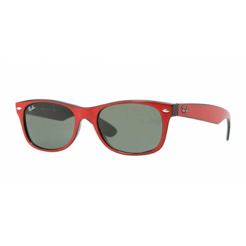 Солнцезащитные очки Ray-Ban, зеленый, красный солнцезащитные очки new wayfarer unisex ray ban