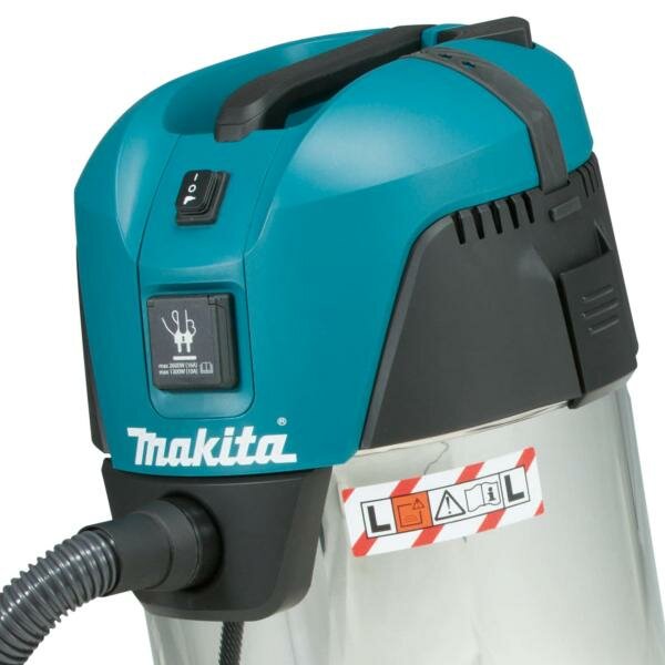 Промышленный пылесос Makita VC3011L серый синий