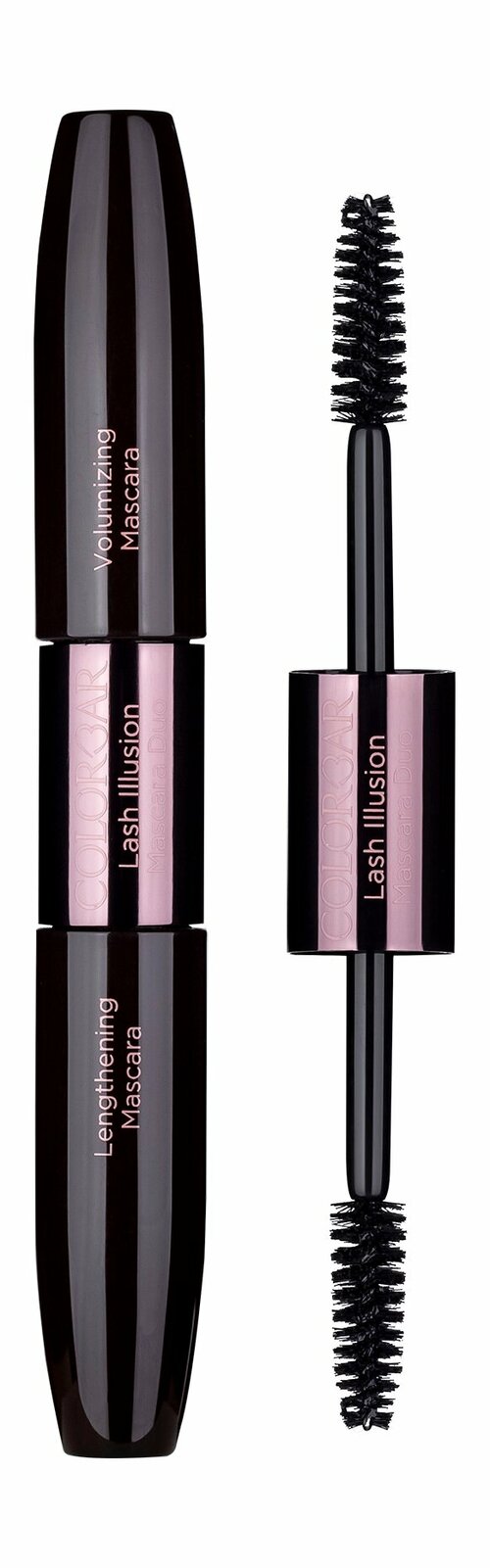 COLORBAR Lash Illusion Mascara Duo Тушь для ресниц, 2x4 мл, Black