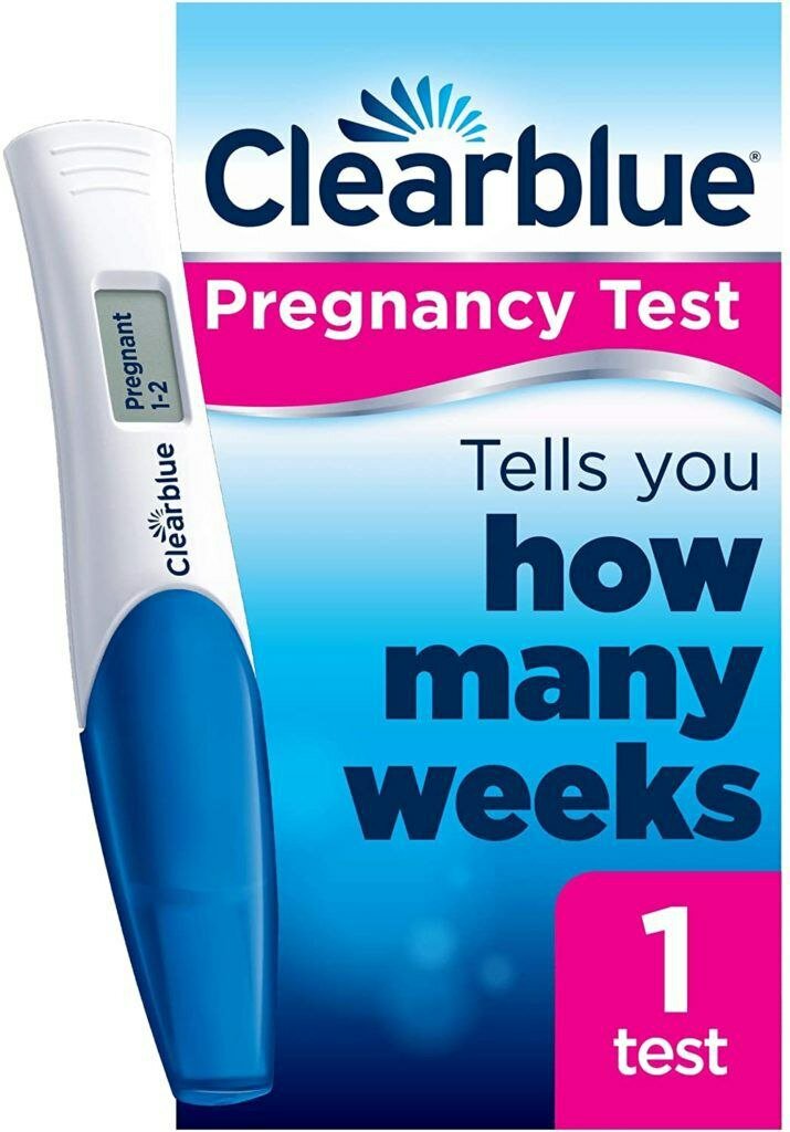 Тест для определения срока беременности Clearblue, 1 шт,