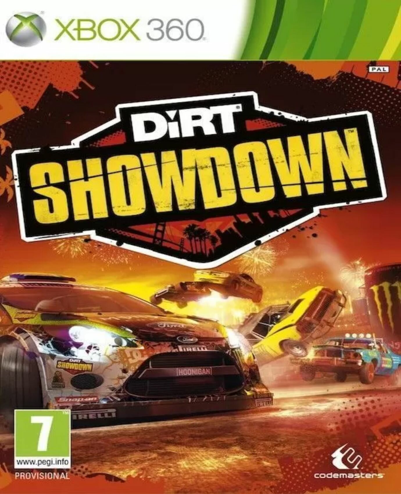 Dirt ShowDown Видеоигра на диске Xbox 360