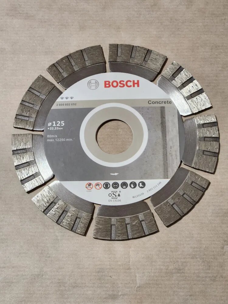 Bosch Диск алмазный 125 x 2.2 x 22.23