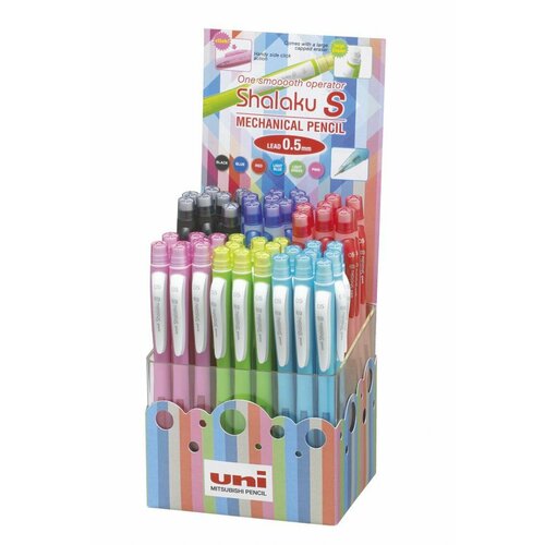 Дисплей механических карандашей UNI Shalaku M5-228 48 штук 5660₽