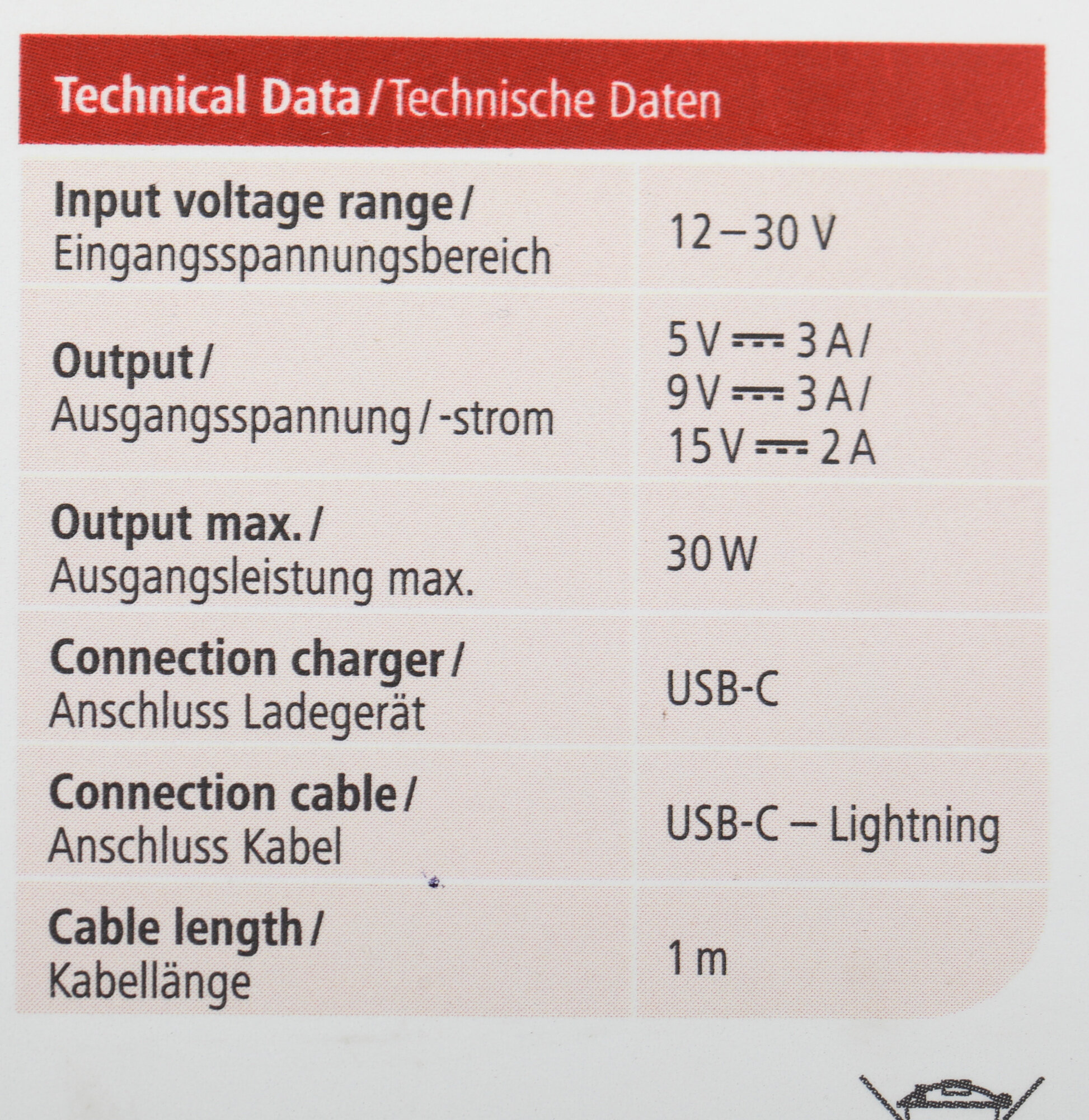 Комплект зарядного устройства HAMA H-183317, USB type-C, 8-pin Lightning (Apple), 3A, белый - фото №10