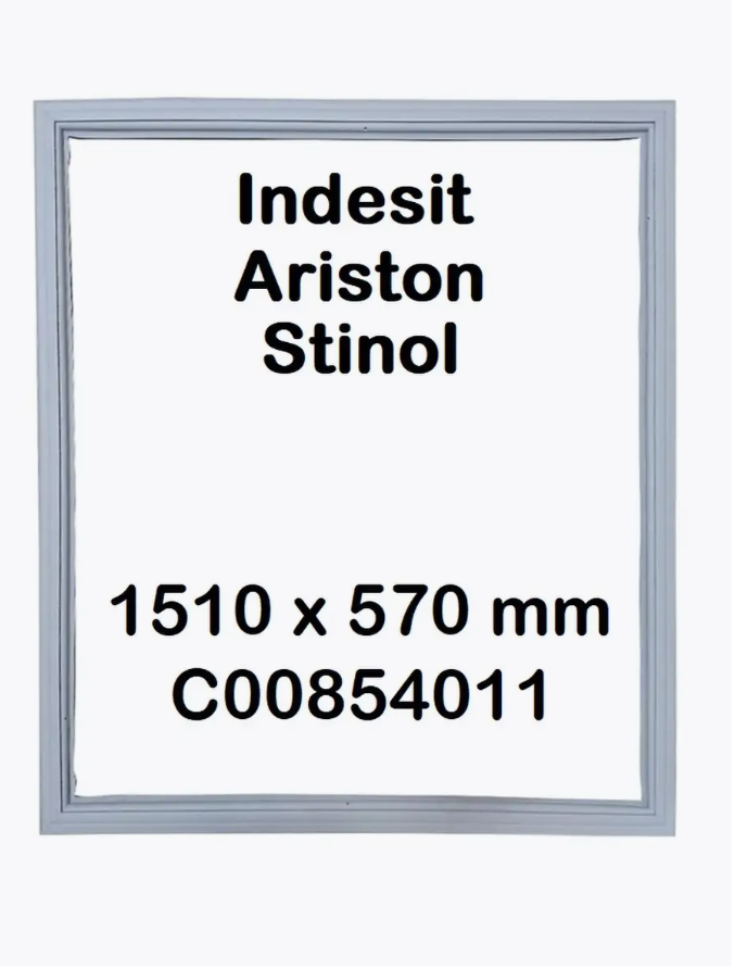 Уплотнитель двери для морозильной камеры Stinol, Indesit, Ariston 570x1510 мм 854011 L854011, 854011un, C00854011