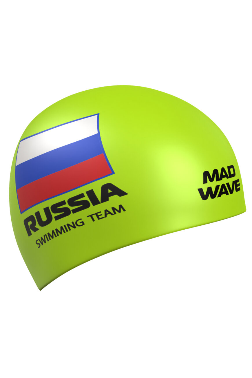 Силиконовая шапочка SWIMMING TEAM Mad Wave - фото №1