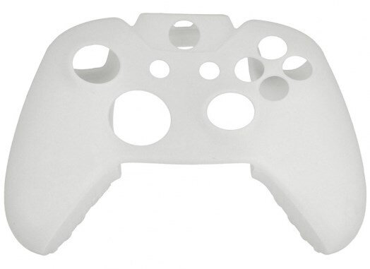 Силиконовый чехол для геймпада Xbox One (Белый)