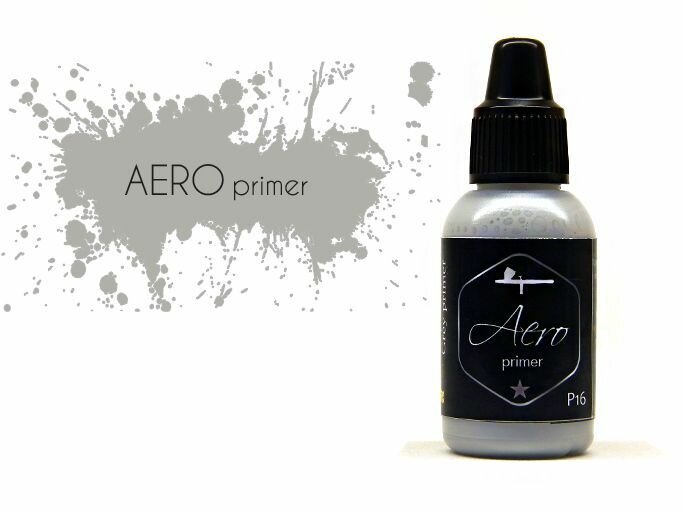 Pacific88 Primer for airbrush, Грунтовка для аэрографа серая, 18 мл