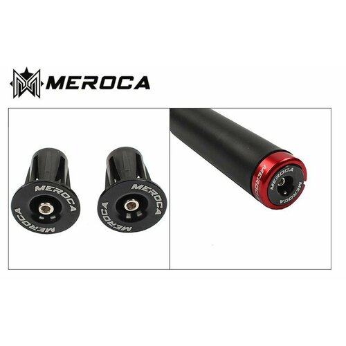 Заглушки (Баренды) для руля велосипеда MEROCA заглушки для руля велосипеда цвет никель комплект 2шт