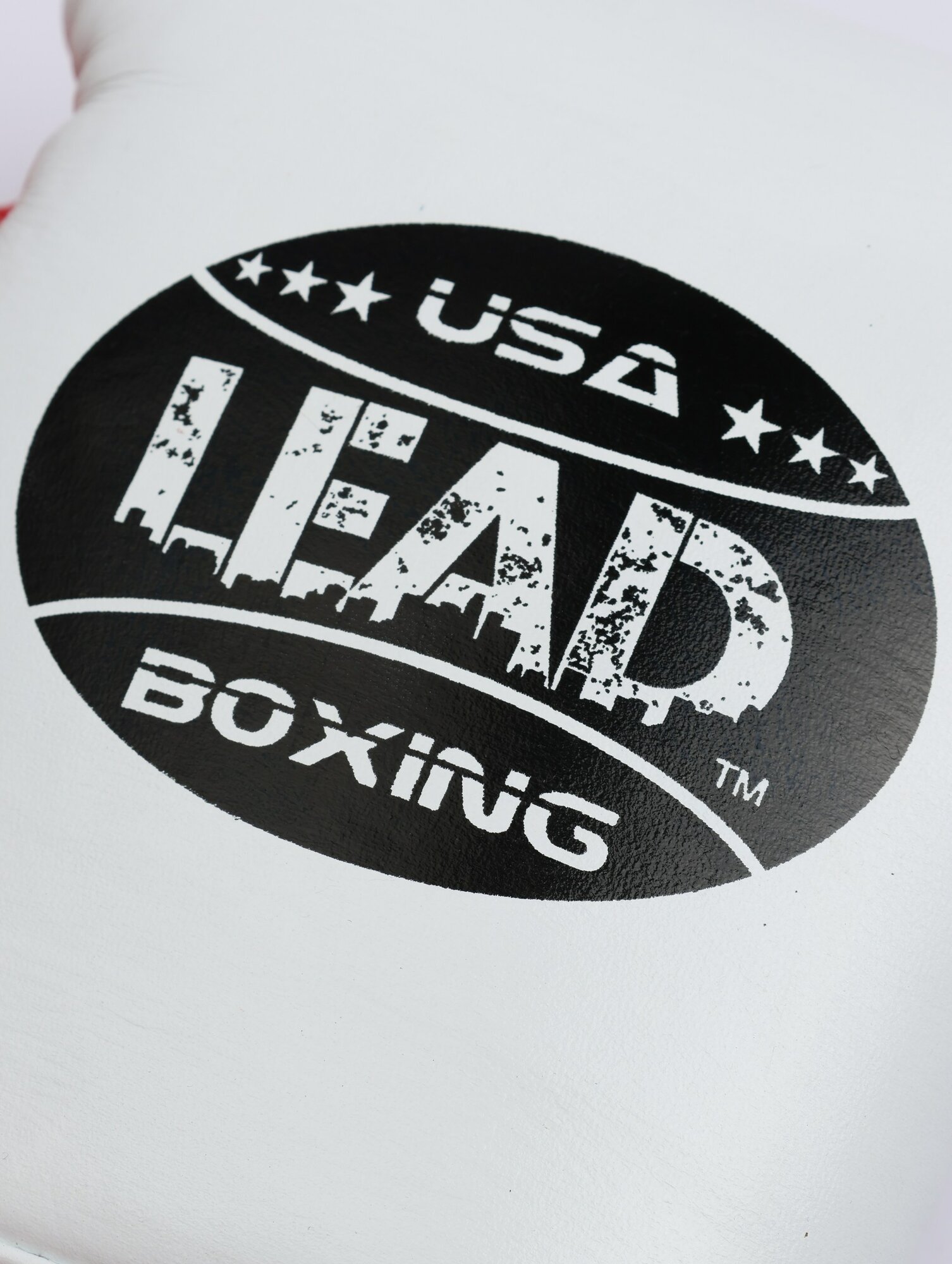 Спаринговочные перчатки Lead Pro Tech (White-Red-Black) - Leaders - Белый/Красный - 12 oz