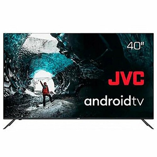 Jvc Телевизор JVC 40 LT-40M695 черный FullHD 1920x1080 Bluetooth DVB-C DVB-T DVB-T2 Слот CIPCMCIA Яркость 300 Кдм 12001 178178 20610₽