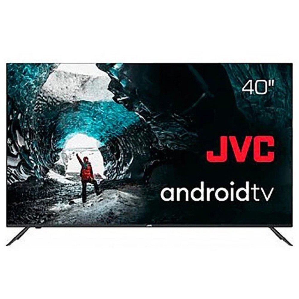 Jvc Телевизор JVC 40" LT-40M695 черный {FullHD, 1920x1080, Bluetooth, DVB-C, DVB-T, DVB-T2, Слот CI/PCMCIA, Яркость 300 Кд/м, 1200:1, 178*178}