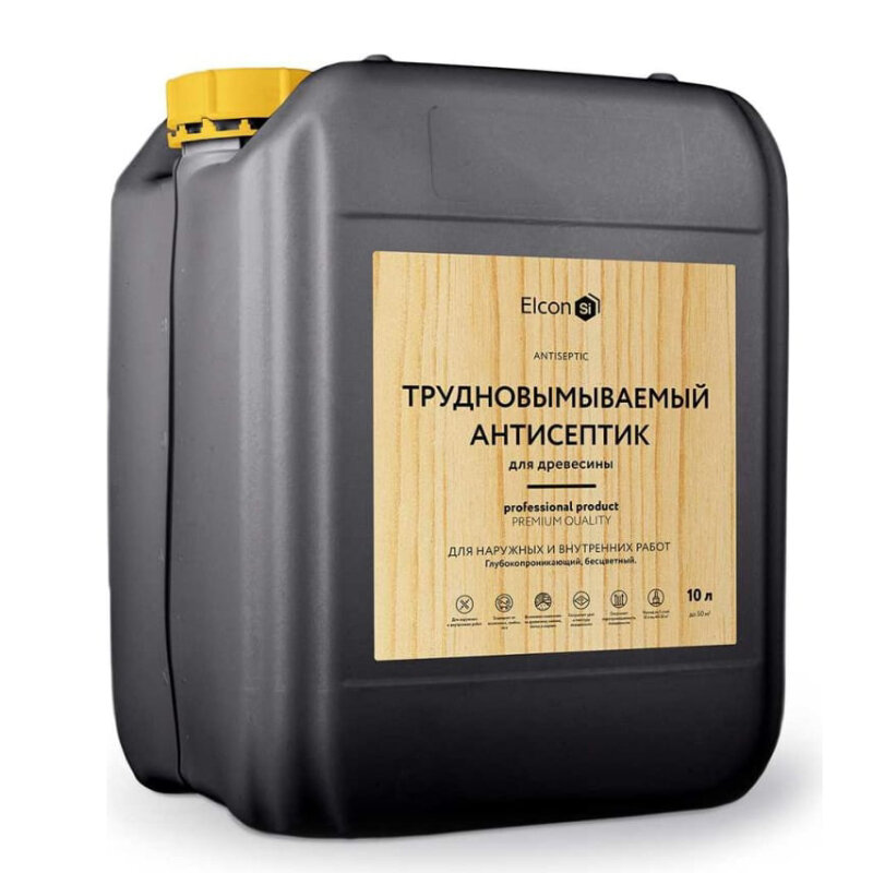 фото Трудновымываемый антисептик Elcon 10л