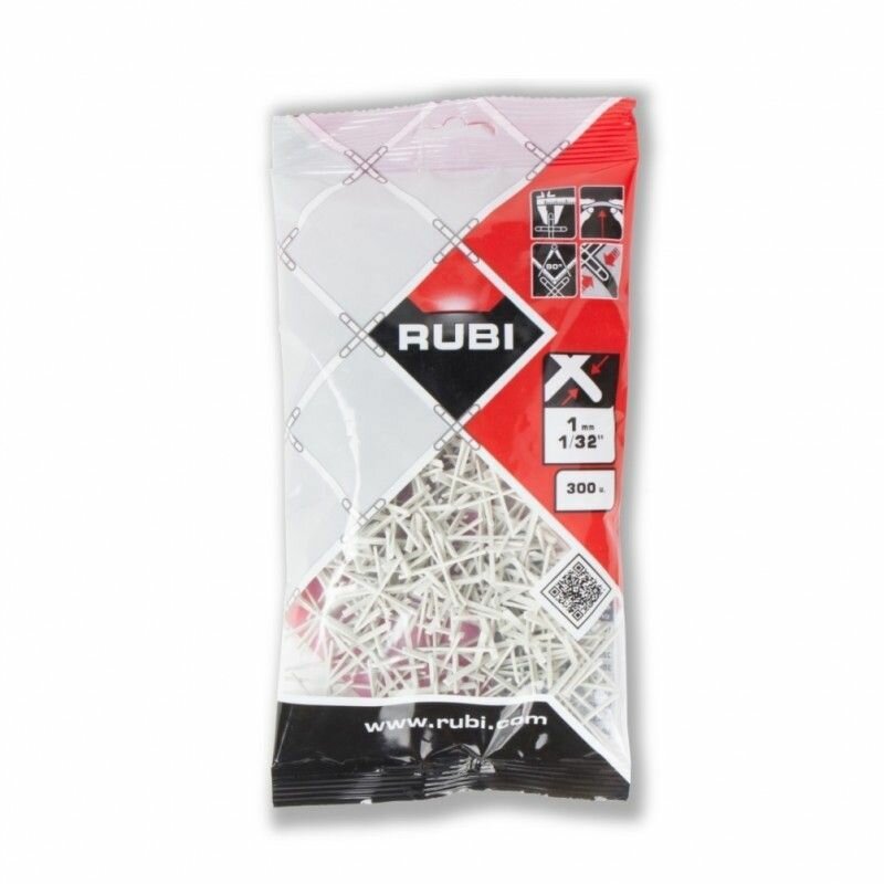 Крестики для плитки RUBI 1мм (расшивка для швов)