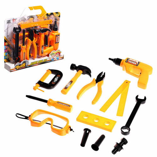 Набор инструментов Слесарь 10 предметов 1606₽