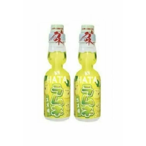 Японский лимонад Ramune Lemonade (Рамуне) юдзу, 2 шт по 200 мл