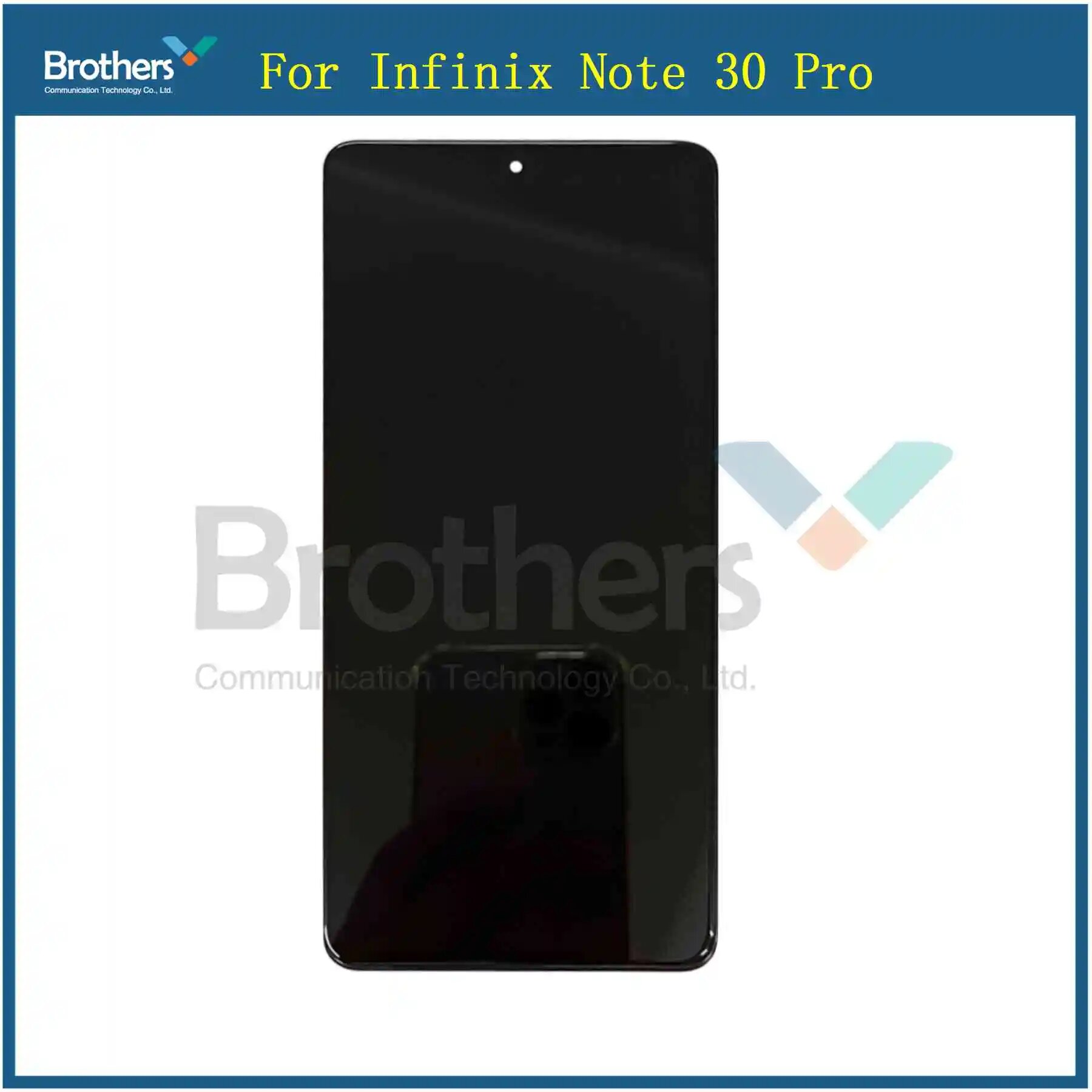 ЖК-дисплей AMOLED 6,67 дюйма для Infinix Note 30 Pro, ЖК-дисплей с сенсорным экраном для X678B, сменная панель с дигитайзером в сборе, TFT With Frame — фото 1