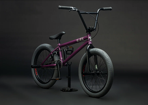 Изображение товара Велосипед трюковый BMX BREND TIMETRY ORIGINAL TT294, 20 колеса, фиолетовый