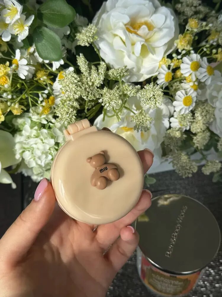 Расческа для волос "Hosta Home" с зеркалом и массажной щеткой фото
