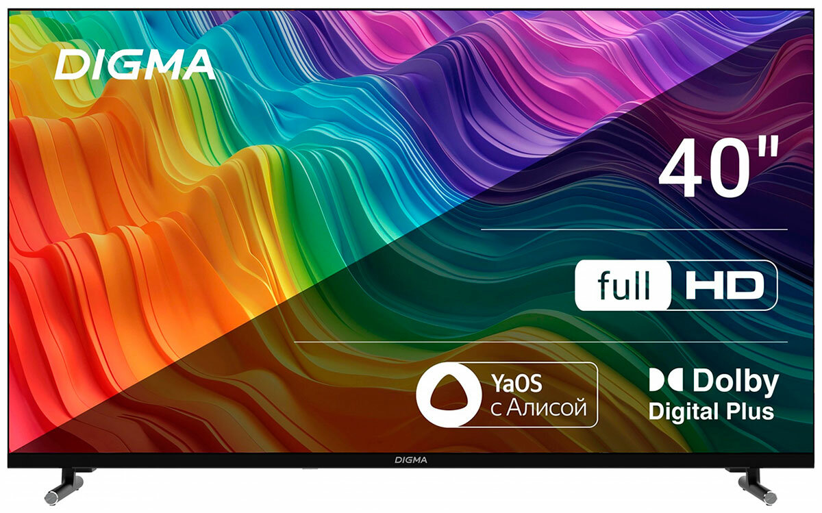 Телевизор Digma 40 DM-LED40SBB33