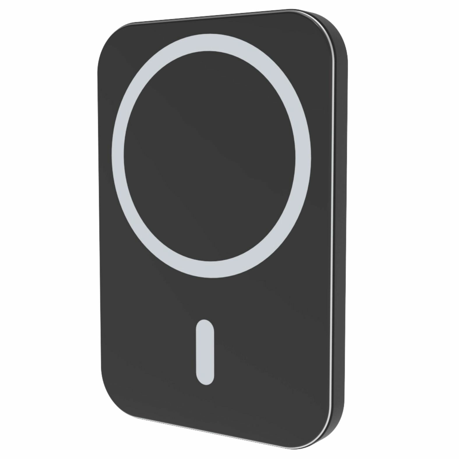 Беспроводное автомобильное зарядное устройство More choice 15W AW12S Black, с кабелем Type-C 1 м