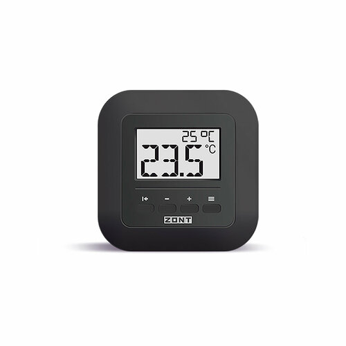 Комнатный термостат для ручного управления температурой контура ZONT МЛ-332 black 868 7900₽