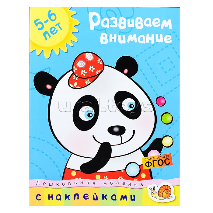 Развиваем внимание 5-6 лет (Земцова Ольга Николаевна) - фото №1