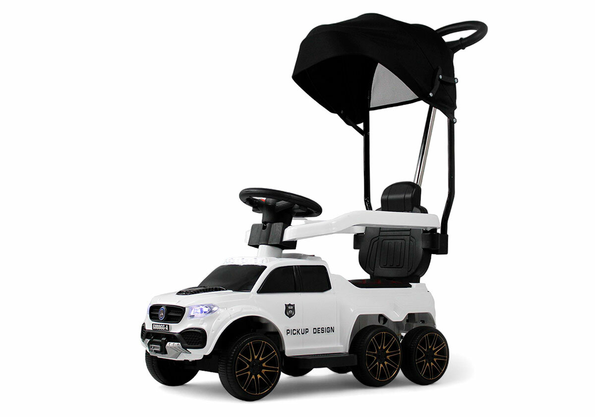 Детский толокар RiverToys G008GG-A Белый