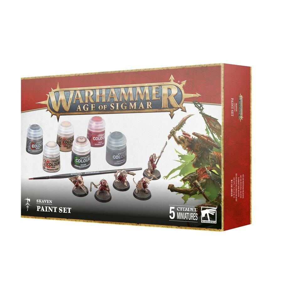 Аксессуар для Warhammer Games Workshop Набор Скавен + Краски (2024)