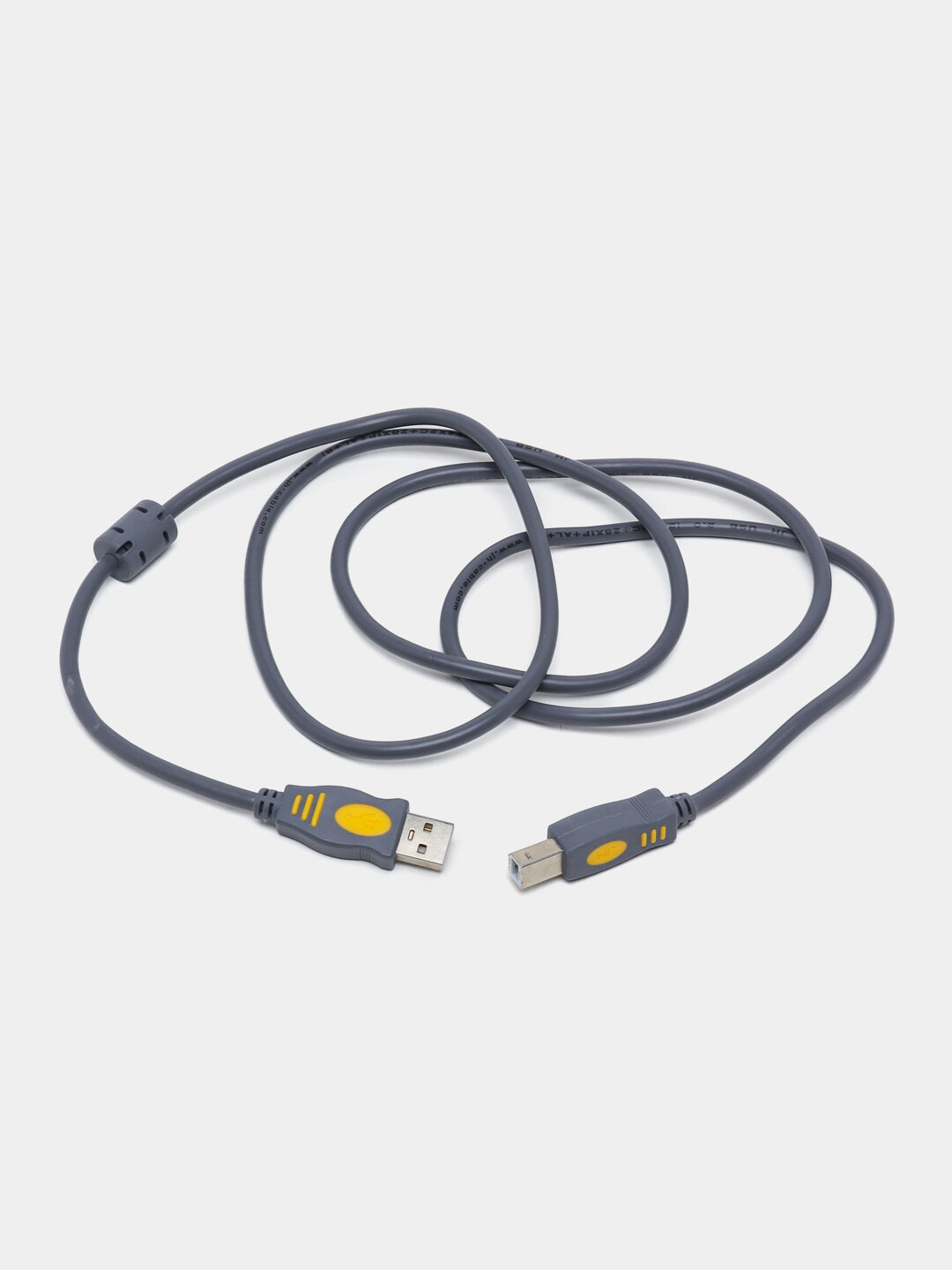 Кабель "USB 2.0", для подключения принтеров, сканеров, копиров к компьютеру