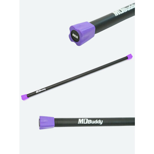 Бодибар - палка гимнастическая 6 кг Mdbuddy - MD1137 6kg