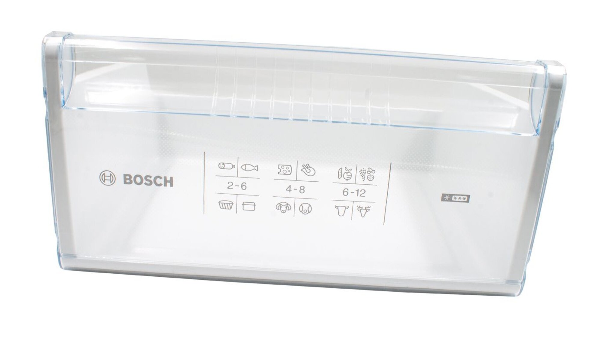 Контейнер в сборе 680076, для холодильников Bosch, пластик (запчасти для бытовой техники)