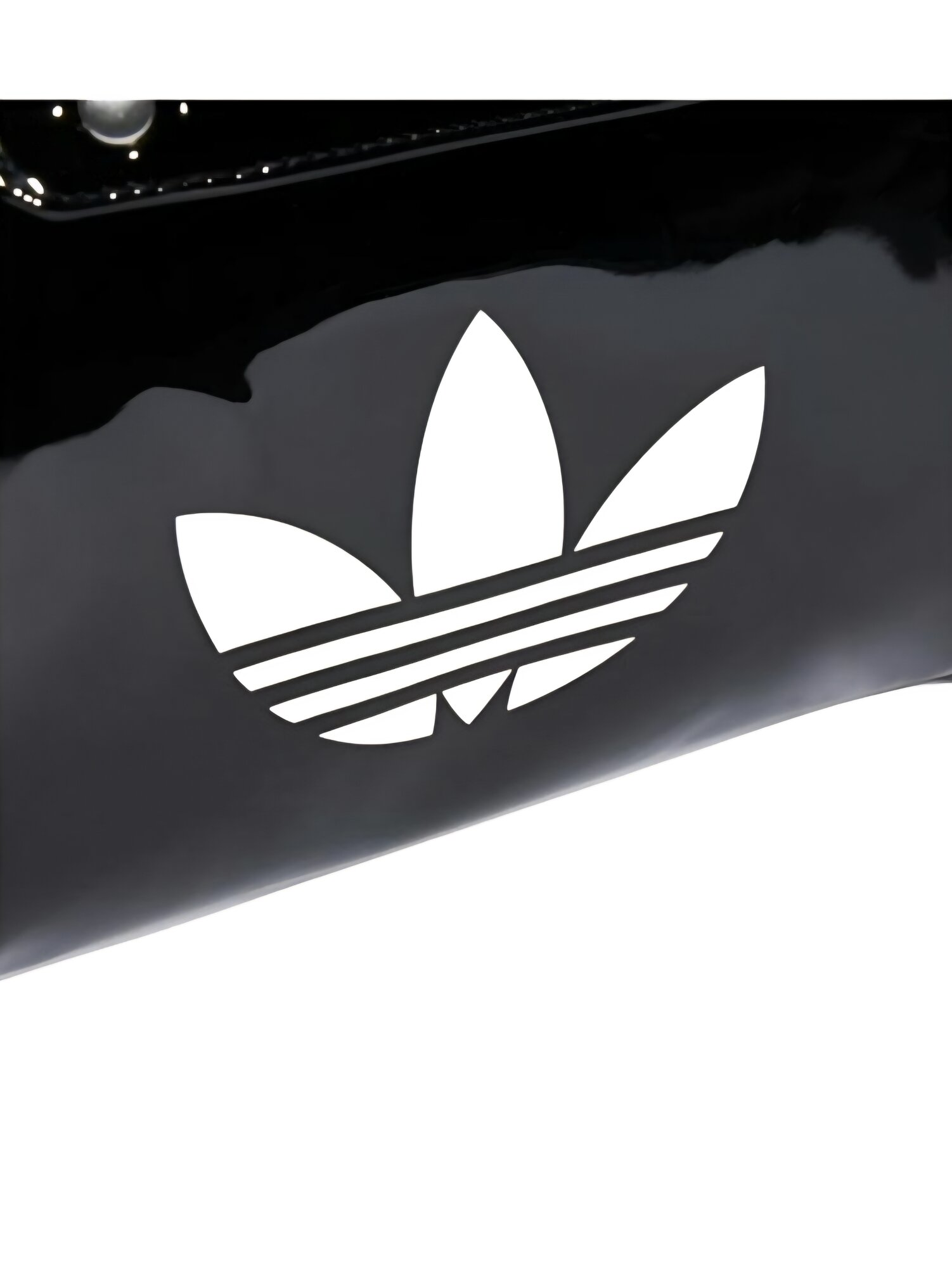 Сумка кросс-боди adidas, фактура гладкая, черный — фото 1